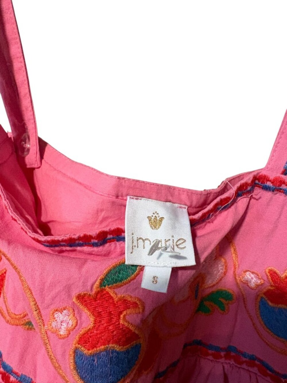 J.Marie Embroidered Landon Midi Dress - Picture 10 of 10